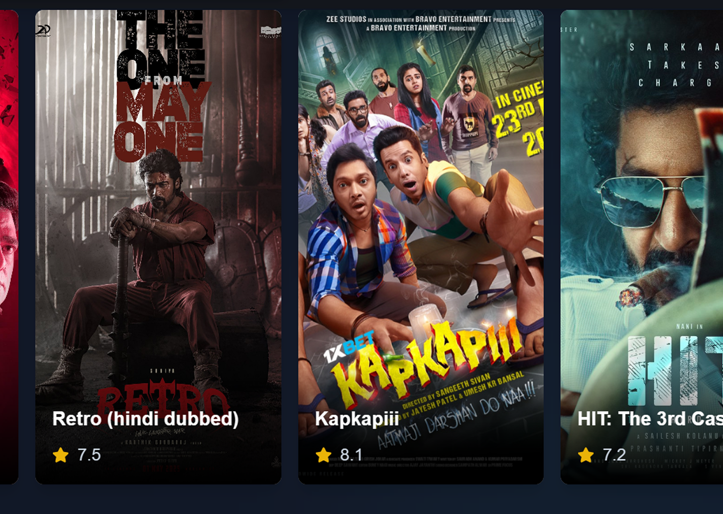 Modyfilm movie recommendation platform
